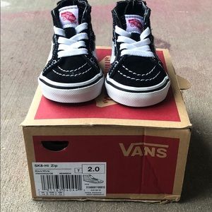 Black & White Hi-top Vans